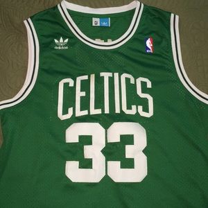 Boston Celtics #33 Bird Hardwood Classics Jersey